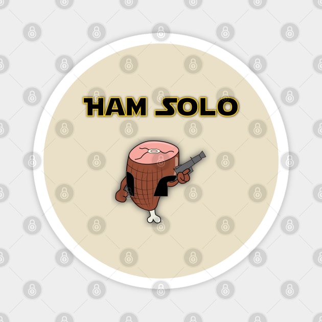 Ham solo Magnet by CharlieDF